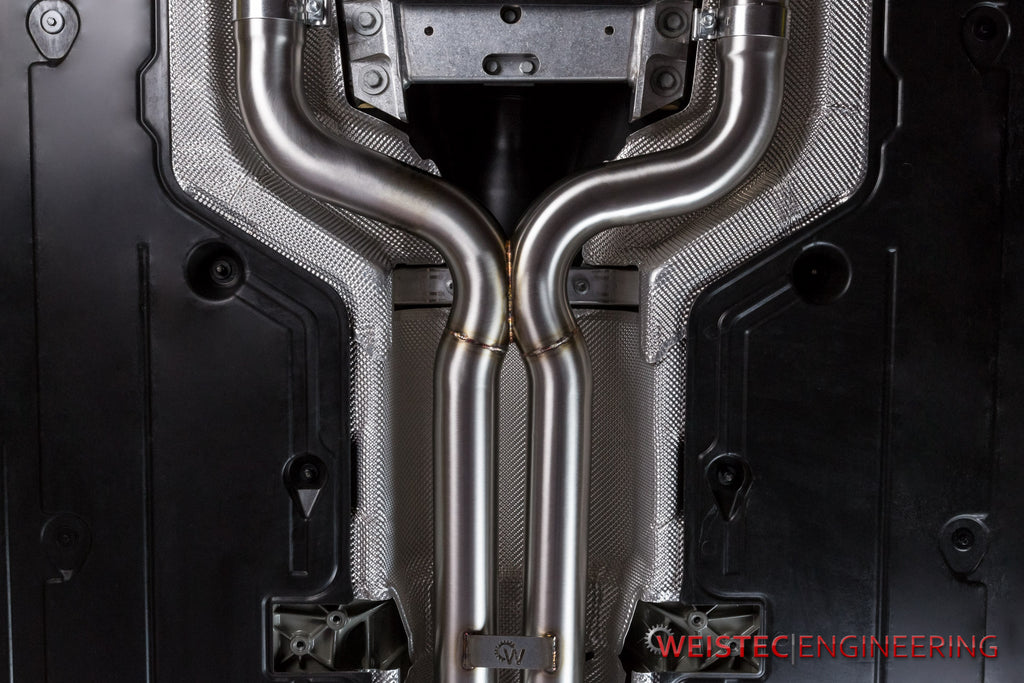 Weistec M157 Downpipes and Exhaust, SL63 Mercedes-Benz SL63 AMG