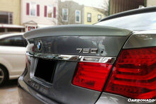 Load image into Gallery viewer, 2009-2015 BMW 7 Series F01 ASC Style Carbon Fiber Turnk Spoiler - Carbonado Aero