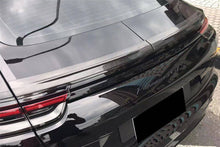 Load image into Gallery viewer, 2017-2023 Porsche Panamera 971 TA Style DRY Carbon Fiber Trunk Spoiler - Carbonado
