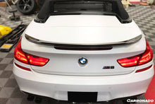 Load image into Gallery viewer, 2011-2018 BMW 6 Series F12/M6 Convertiable VRS Style Carbon Fiber Trunk Spoiler - Carbonado