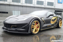 Load image into Gallery viewer, 2013-2019 Corvette C7 PD Style Wide body Rear Flares And Side Skirts - Carbonado