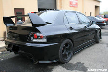 Load image into Gallery viewer, 2003-2006 Mitsubishi Evolution 7/8/9 RX Style Carbon Fiber Side Skirts - Carbonado Aero