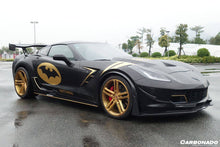 Load image into Gallery viewer, 2013-2019 Corvette C7 PD Style Wide body Rear Flares And Side Skirts - Carbonado