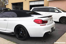 Load image into Gallery viewer, 2011-2018 BMW 6 Series F12/M6 Convertiable VRS Style Carbon Fiber Trunk Spoiler - Carbonado Aero
