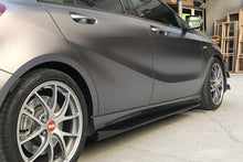 Load image into Gallery viewer, 2016-2018 Mercedes Benz W176 A45 AMG RZS Style Carbon Fiber Side Skirts - Carbonado