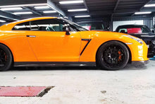 Load image into Gallery viewer, 2008-2016 Nissan GTR R35 CBA/DBA ZEL Style Carbon Fiber Side Skirts - Carbonado Aero