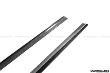 Load image into Gallery viewer, 2008-2014 Mercedes Benz W204 C63 AMG RZ Style Carbon Fiber Side Skirts - Carbonado Aero