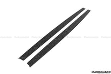 Load image into Gallery viewer, 2014-2020 BMW  M4 F82 F80 M3  MP Style Carbon Fiber Side Skirts Under Board - Carbonado Aero