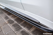 Load image into Gallery viewer, 2015-2021 Mercedes Benz W205 C63/S AMG Sedan Carbon Fiber Side Skirts Extension Add On Lip - Carbonado Aero