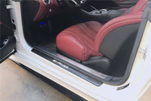 Load image into Gallery viewer, 2014-2021 Mercedes Benz C217 S63/S65 AMG Coupe OE Style Dry Carbon Fiber Door Sills Steps Cover - Carbonado