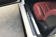 Load image into Gallery viewer, 2014-2021 Mercedes Benz C217 S63/S65 AMG Coupe OE Style Dry Carbon Fiber Door Sills Steps Cover - Carbonado Aero