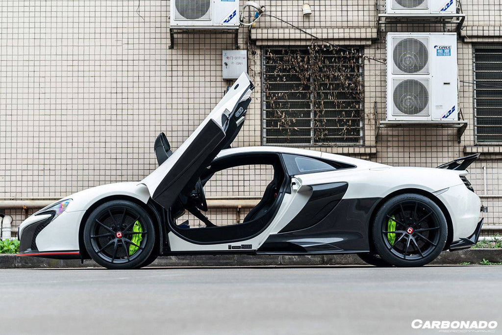 2014-2017 McLaren 650S OEM Style Carbon Fiber Tuning Veins Intake Blades - Carbonado Aero