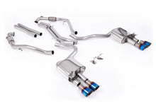 Load image into Gallery viewer, Milltek Non-Resonated Cat-Back for Audi S5 B9 Sportback, Burnt Titanium Tips