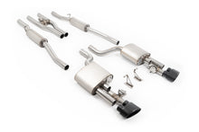 Load image into Gallery viewer, Milltek V2 Valved Cat-Back Exhaust for Audi B7 RS4, Cerakote Black Tips