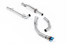 Load image into Gallery viewer, Milltek Road+ Single-Outlet Cat-Back Exhaust for Ford F-150 SuperCrew 5.0 V8, Burnt Titanium Tips