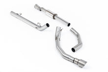 Load image into Gallery viewer, Milltek Race Road+ Single-Outlet Cat-Back Exhaust for Ford F-150 SuperCrew 5.0 V8, Brushed Titanium Tips