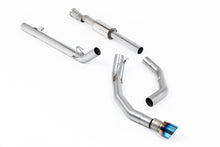Load image into Gallery viewer, Milltek Race Road+ Single-Outlet Cat-Back Exhaust for Ford F-150 SuperCrew 5.0 V8, Burnt Titanium Tips