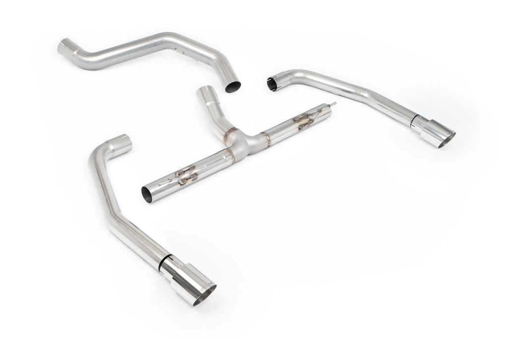 Milltek Non-Resonated GPF-Back Exhaust for INEOS Quartermaster, Polished Tips