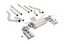 Load image into Gallery viewer, Milltek Non-Resonated Valved GPF-Back for Land Rover Defender 130 5.0 V8, Polished Tips