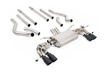 Load image into Gallery viewer, Milltek Non-Resonated Valved OPF Back for Land Rover Defender 130 V8, Cerakote Black Tips