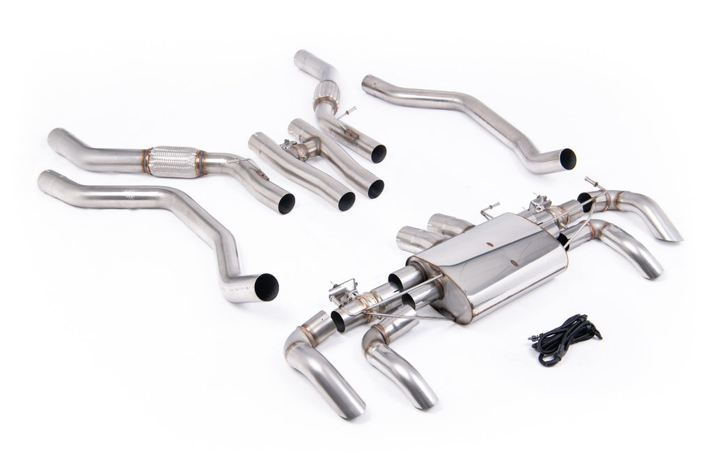 Milltek 80mm Valved Cat/OPF Back Exhaust for Range Rover Vogue L460 P530