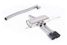 Load image into Gallery viewer, Milltek Non-Resonated Cat-Back Exhaust for Mini F66 Cooper, Carbon Fibre Tips