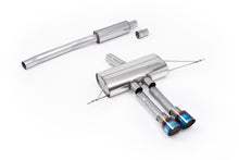 Load image into Gallery viewer, Milltek Resonated Cat-Back Exhaust for Mini Cooper S F66, Burnt Titanium Tips