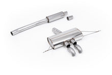 Load image into Gallery viewer, Milltek Resonated Cat-Back Exhaust for Mini Cooper S F66, OE Style Downturn Tips