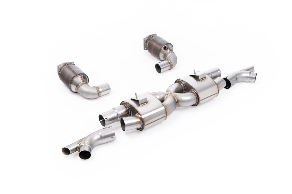 Milltek Resonated Cat-Back Exhaust for Porsche 991.2 Turbo S