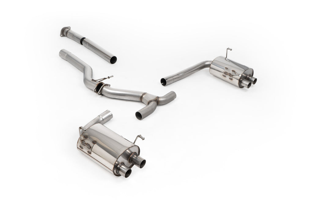 Milltek Non-Resonated Cat-Back Exhaust for Subaru Impreza WRX VB, Polished Tips