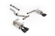 Load image into Gallery viewer, Milltek Non-Resonated Cat-Back Exhaust for Subaru Impreza WRX VB, Cerakote Black Tips