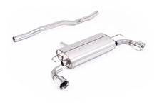 Load image into Gallery viewer, Milltek V2 Non-Resonated Cat-Back Exhaust for VW Golf MK4 R32, Inward Rolled Polished Tips