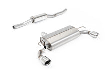 Load image into Gallery viewer, Milltek V2 Resonated Cat-Back Exhaust for VW Golf MK4 R32, Slash Cut Polished Tips