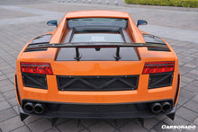 Load image into Gallery viewer, 2004-2014 Lamborghini Gallardo SV Style Carbon Fiber Trunk Spoiler - Carbonado Aero