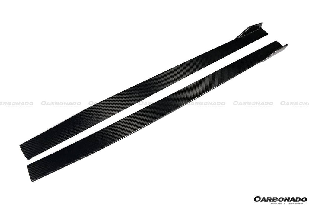 2019-2023 Lamborghini Huracan EVO OD Style DryCarbon Fiber Side Skirts - Carbonado Aero