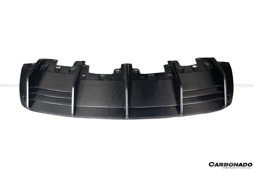 2019-2023 Lamborghini Huracan EVO OD Style Carbon Fiber Rear Diffuser - Carbonado Aero