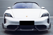 Load image into Gallery viewer, 2019-2023 Porsche Taycan/4/4S/GTS/TURBO CADO Style Carbon Fiber Front Lip - Carbonado