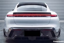 Load image into Gallery viewer, 2019-2023 Porsche Taycan/4/4S/GTS/TURBO CADO Style Carbon Fiber Rear Diffuser - Carbonado Aero