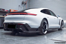 Load image into Gallery viewer, 2019-2023 Porsche Taycan/4/4S/GTS/TURBO CADO Style Carbon Fiber Rear Diffuser - Carbonado
