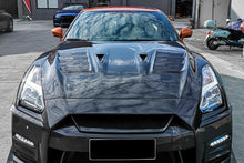 Load image into Gallery viewer, 2008-2022 Nissan GTR R35 CBA&amp;DBA&amp;EBA TS Style Hood - Carbonado