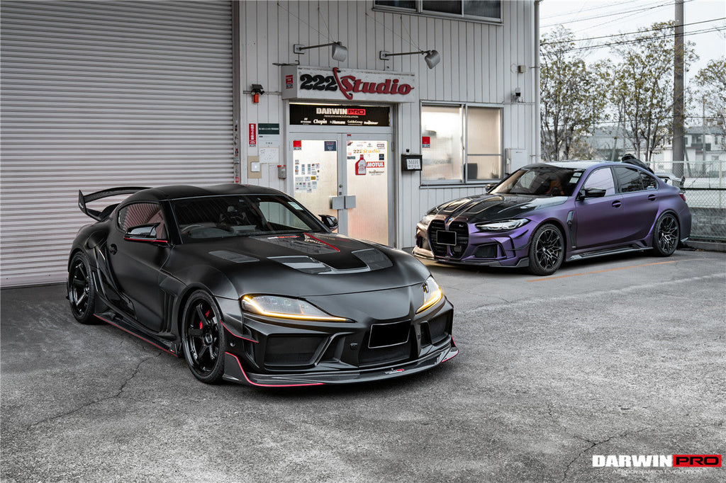 2019-UP Toyota GR Supra (J29 & DB) A90 A91 BKSSII Style Part Carbon Fiber Full Wide Body Kit