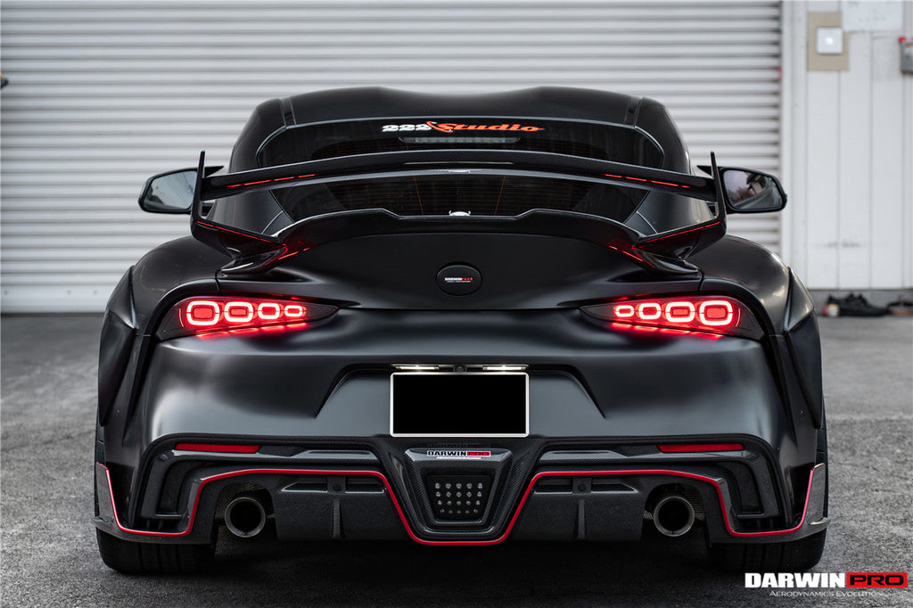2019-UP Toyota GR Supra (J29 & DB) A90 A91 BKSSII Style Part Carbon Fiber Full Wide Body Kit