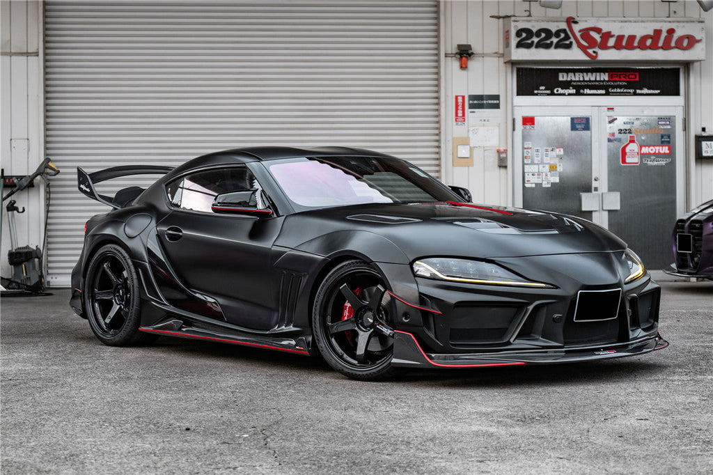 2019-UP Toyota GR Supra (J29 & DB) A90 A91 BKSSII Style Part Carbon Fiber Full Wide Body Kit - DarwinPRO Aerodynamics