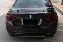 Load image into Gallery viewer, 2010-2014 BMW 5 Series F10 F18 HM Style Carbon Fiber Trunk Spoiler - Carbonado