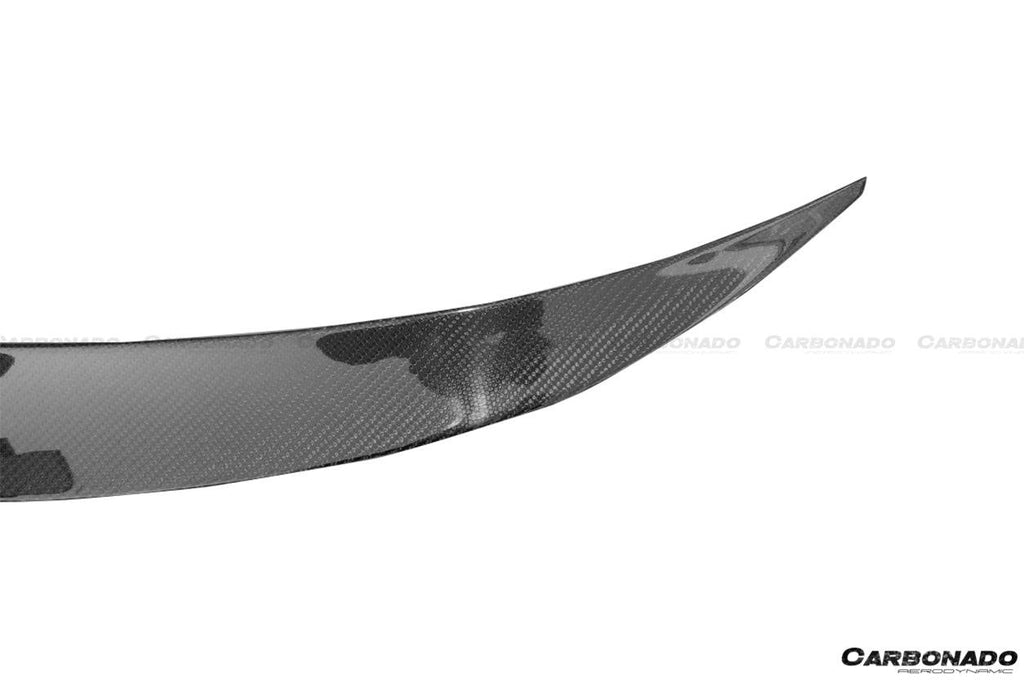 2008-2013 BMW E82 E88 1M 1 Series RZ Style Carbon Fiber Trunk Spoiler - Carbonado Aero