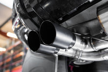 Load image into Gallery viewer, Milltek Resonated Valved Cat-Back Exhaust for Land Rover Defender 90 5.0 V8, Cerakote Black Tips