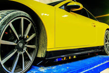 Load image into Gallery viewer, 2012-2015 Porsche 911 991 Carrera S VRS Style Carbon Fiber Side Skirts - Carbonado
