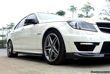 Load image into Gallery viewer, 2008-2014 Mercedes Benz W204 C63 AMG Sedan VS Style Carbon Fiber Side Skirts - Carbonado Aero