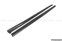 Load image into Gallery viewer, 2014-2020 BMW M3 F80 M4 F82 VA Style Carbon Fiber Side Skirts - Carbonado Aero