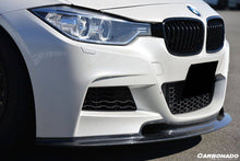 Load image into Gallery viewer, 2013-2019 BMW 3 Series F30 F35 VA Style Carbon Fiber Front Lip(For MT Rear Bumper only) - Carbonado Aero